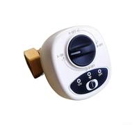 Contrôleur de vanne d'eau WiFi, vannes électriques sans fil pour alimentation en eau et approvisionnement en gaz, minuterie et fonction d'alarme (DN25)