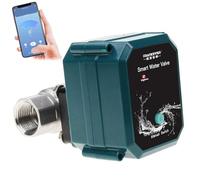 Contrôleur de Vanne d'eau ZigBee,Minuterie d'eau sans Fil Minuterie D'arrosage D'irrigation Automatique IP67 étanche,Alimenté par USB, Contrôle par Smartphone,Compatible avec Alexa Google Home
