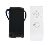 Contrôleur de Ventilateur de Toit | Télécommande Multifonctionnelle, Récepteur Complet | Régulateur 3 Vitesses, Synchronisation de Lampe, Installation Facile, Éclairage, Ventilation