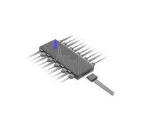 Contrôleur de Ventilateurs ARGB PWM RGB 5V 3 Broches avec Synchronisation et Contrôle de Température pour Ventilateurs D'Ordinateur de Bureau A