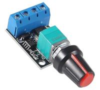 Contrôleur de vitesse 516 V 10 A DC Régulateur de tension du moteur avec gradation LED et limite de courant 10 A pour applications 5 V à 16 V CC