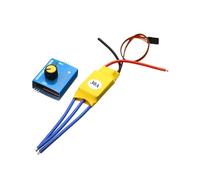 Contrôleur de Vitesse Brushless 30 A, ESC RC + Testeur Multi-Servos 3 Canaux 4,8-6 V CCPM, Inspecteur Principal pour Contrôleur de Vol F450