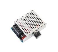 Contrôleur de vitesse de moteur 10000W haute puissance AC 110V-220V régulateur de tension SCR régulateur de vitesse variateur Thermostat avec ventilateur de refroidissement