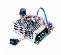 Contrôleur de vitesse de moteur à affichage numérique 0 ~ réglable DC 10-50V 40A DC PWM 12V 24V 48V 2000W MAX 60A réversible 50 pièces/lot