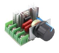 Contrôleur de Vitesse de Moteur AC 50-2000 W 25 A, Régulateur de Tension, Variateurs LED pour Régulation de Tension du Moteur, Lumière AC et Contrôle du Chauffage