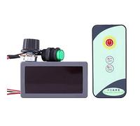 Contrôleur de Vitesse de Moteur, Affichage numérique Régulateur de Vitesse de Moteur CC 6V 12V 24V PWM avec télécommande IR, Bouton de régulation de Vitesse 0-100%