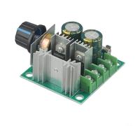 Contrôleur de vitesse de moteur CC 12-40 V 10 A - Module régulateur avec protection contre l'inversion de fusible pour moteurs d'automatisation industrielle - Performance stable