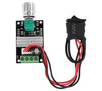 Contrôleur de Vitesse de Moteur DC Controller 6-28V 3A PWM Régulateur de Vitesse du Moteur Contrôleur de Moteur Electrique de Vitesse DC avec Fonction de Commutation