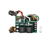 Contrôleur de Vitesse de Moteur PWM 10 -55V Affichage LED Numérique Module de Conduite Ajustable Entrée MAX 60A 12V 24V 36V 48V