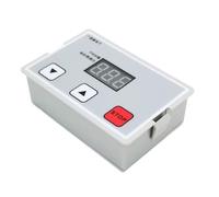 Contrôleur de vitesse de moteur PWM DC 12V 24V MAX 5A, 50 pièces/lot, avec affichage numérique (6.5)