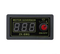 Contrôleur de vitesse de moteur PWM DC avec bouton d'encodeur numérique, paramètres de démarrage en douceur et cycle de service, pilote MOS haute tension pour automatisation industrielle, 79 x 43 x 26
