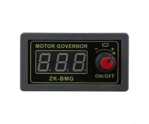 Contrôleur de vitesse de moteur PWM pour ventilateurs CC Encodeur numérique Cycle de service réglable Protection de démarrage doux Support haute tension Noir Gris 79 x 43 x 26 mm Boîtier d'instruments