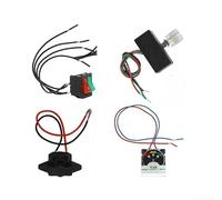 Contrôleur de vitesse de pulvérisation électrique et interrupteur d'alimentation avec accessoire de port de charge, double interrupteur 12 V CC pour pulvérisateurs agricoles, retournement à ressort (D