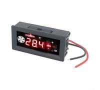 Contrôleur de vitesse de ventilateur 12 V à 4 fils avec affichage numérique de la température et du régime - Prend en charge les ventilateurs PWM jusqu'à 3 5 A pour des solutions de refroidissement