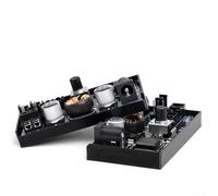 Contrôleur de vitesse de ventilateur 60 W CC pour refroidissement de boîtier PC avec bouton de commande manuel, sortie 12 V 5 A, prend en charge les ventilateurs 2 à 3 fils, répartiteur de ventilateur