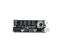 Contrôleur de Vitesse de Ventilateur Numérique DC12V 3A avec Tension Ajustable et Affichage de Température RPM pour Module de Régulateur de