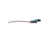 ContrôLeur de Vitesse de Ventilateur PWM RéGlable 5V 12V + Interrupteur à Bouton RéGulateur de Vitesse de Ventilateur 2/3 Fils la RéDuction Du