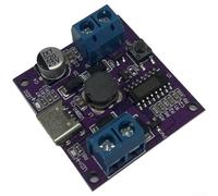 Contrôleur de vitesse de ventilateur sans balais CC pour entrée de signal PWM offrant des options de sortie 5 V 7 V 9 V pour moteurs 9 V jusqu'à 10 W
