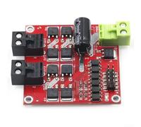 Contrôleur de vitesse du moteur, L298 Dual-Channel DC Drive Module Large Tension Régulateur de Stabilité du signal pour contrôle PWM