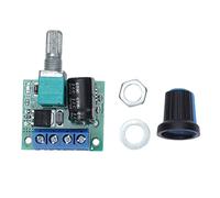 Contrôleur de vitesse du moteur PWM, 4,5 V - 35V de vitesses CC Contrôle du régulateur LED Contrôle du régulateur de vitesse réglable avec le bouton 0-5A pour la régulation de la