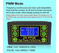 Contrôleur de Vitesse du Moteur PWM High Power 150W 3,3 30 V Entrée de Tension Large Modes Double Cycle de Service de fréquence réglable pour Le Moteur de Rotation LED