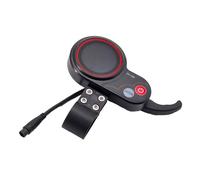 Contrôleur de vitesse du scooter | Compteur d'affichage LCD étanche | Instrument de papillon TF-100 à 5 broches | Accélérateur de crochets électriques | Accessoire de scooter durable pour l'interrupte
