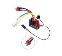 Contrôleur de vitesse électronique brossé à couple élevé 60 A pour moteurs 540/550 pour ESC brossé Rock Crawling avec compatibilité différentielle