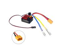 Contrôleur de vitesse électronique brossé à couple élevé 60 A pour moteurs 540/550 pour ESC brossé Rock Crawling avec compatibilité différentielle