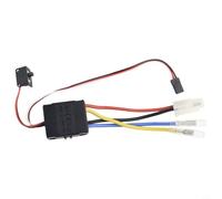 Contrôleur de vitesse électronique ESC brossé 60 A échelle 1/10 pour voitures télécommandées étanches pour Tamiya Connecteur 2-3S LiPo(WP1060-60A)