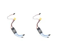 Contrôleur de vitesse électronique, haute précision 30A sans balais, ESC drone RC, connecteur XT60 compatible 2S à 4S for pilotes FPV débutants et professionnels en course aérienne ou loisir extérieur