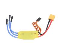 Contrôleur de vitesse électronique sans balais 30 A, ESC pour drones RC, avions et hélicoptères, prise de 3,5 mm avec calibration de la manette des gaz et protection