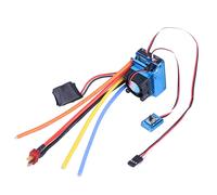Contrôleur De Vitesse Esc 120a Sans Balais À Grand Courant, Pour 1:8 1:10 Rc, Pièce De Bateau Pour Voiture Sur Chenilles