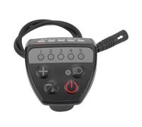 Contrôleur de vitesse intelligent et léger pour vélo électrique avec affichage LED, compatible 24 V, 36 V et 48 V, résistant à l'eau, 5 broches, pour moteur central.