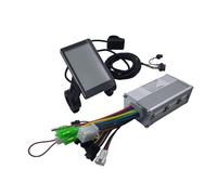 Contrôleur de vitesse LCD multifonctionnel résistant aux chocs pour scooters, affichage LCD en temps réel, suivi des données, boîtier facile à installer