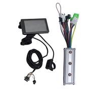 Contrôleur de vitesse LCD multifonctionnel résistant aux chocs pour scooters, affichage LCD en temps réel, suivi des données, boîtier facile à installer