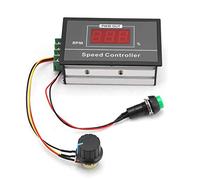 Contrôleur de Vitesse Moteur CC PWM 30A 6-60V 12V 24V 36V 48V avec Interrupteur Start-Stop MultiUsageIdé Professionnel DIY