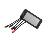 Contrôleur de vitesse universel avec écran LCD résistant à l'eau pour scooters, installation facile, tableau de bord de vélo étanche