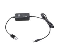 Contrôleur de vitesse variable avec affichage de la température 5,5 x 2,1 mm mâle vers USB mâle contrôleur de moteur pour ventilateur de refroidissement, régulateur de vitesse du moteur USB avec écran