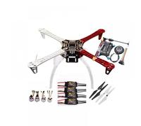 Contrôleur de vol APM2.8 avec Boussole intégrée, Support GPS M8N et Amortisseur Compatible avec quadrirotor RC Compatible Multicopter(Drone F450 Package C)