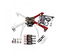Contrôleur de vol APM2.8 avec Boussole intégrée, Support GPS M8N et Amortisseur Compatible avec quadrirotor RC Compatible Multicopter(Drone F450 Package D)