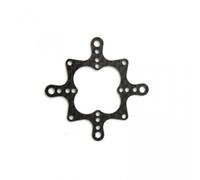 Contrôleur de vol de Drone de Course FPV ESC, Carte Adaptateur en Fiber de Carbone Compatible avec 30x30 à 25x25 20x20 16x16 M3 M2(30X30)