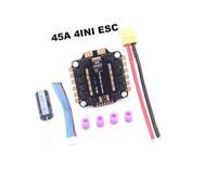 Contrôleur de vol F722 F7 45A 60A 4INI ESC VTX1000 vidéo Betaflight Compatible avec Le système de contrôle de vol du Drone RC Racing Drone(45A 4INI ESC)