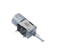 Contrôleur de volume motorisé à 4 voies 25 mm à double rangée 16 broches | Métal et plastique, réglage audio automatisé, convient pour studio et systèmes audio (B100K)