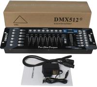 Contrôleur d'éclairage de scène, DMX512, 192 canaux, prise EU