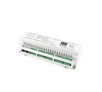 Contrôleur d'éclairage, Décodeur DMX sur rail DIN 3A x 32 canaux 40 canaux CV PWM RJ45 8 bits, 16 bits DMX512/1990 Contrôleur LED RGB RGBW couleur CCT DC 12 V-24 V(BC-624-DIN)