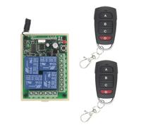 Contrôleur d'éclairage d'escalier, Télécommande Radio 4 Canaux DC 12 V 24 V, Interrupteur, Récepteur Et Émetteur 4 Canaux For Moteur Permettant D'inverser La Tige De Poussée De La Lampe