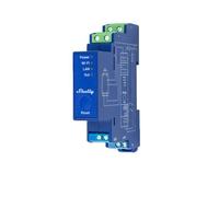 Shelly Pro Dimmer 0/1-10V PM - Variateur de Lumière Connecté/Gradateur LED, Halogènes avec Mesure de la Consommation, Wi-Fi, Bluetooth, LAN, sur rail DIN, Alexa, Google Home, KNXnet, Contrôle par App