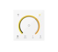 Contrôleur d'écran tactile 86, simple/double couleur/RGB/RGBW, contrôleur de variateur LED(86touchpaneldoublecolortemperaturecontroller)