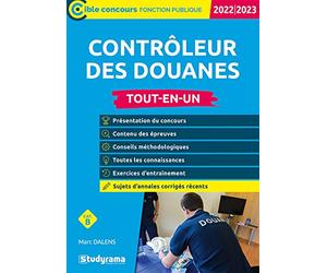Contrôleur des douanes - Tout-en-un (Catégorie B - Concours 2022-2023)