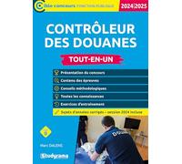 Contrôleur des douanes - Tout-en-un (Catégorie B - Concours 2024-2025)